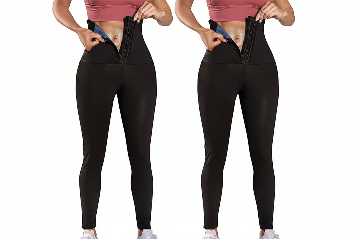 Body Shaper Pants Sauna Shapers Hot Sweat Sauna Effect Slimming Pants Fitness Short Shapewear Workout Gym Leggings Fitness Pants