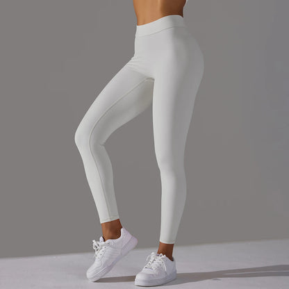 Yoga Leggings Back V Butt Sexy Leggings Women Yoga Pants Fitness Workout Gym Running Leggings High Waist Active Wear Tight Pants