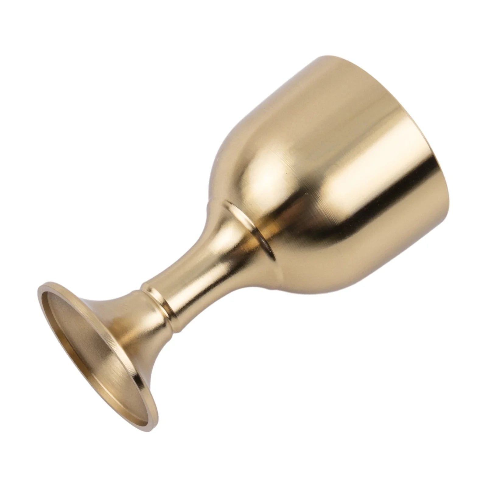 vintage brass liquor tumbler cups