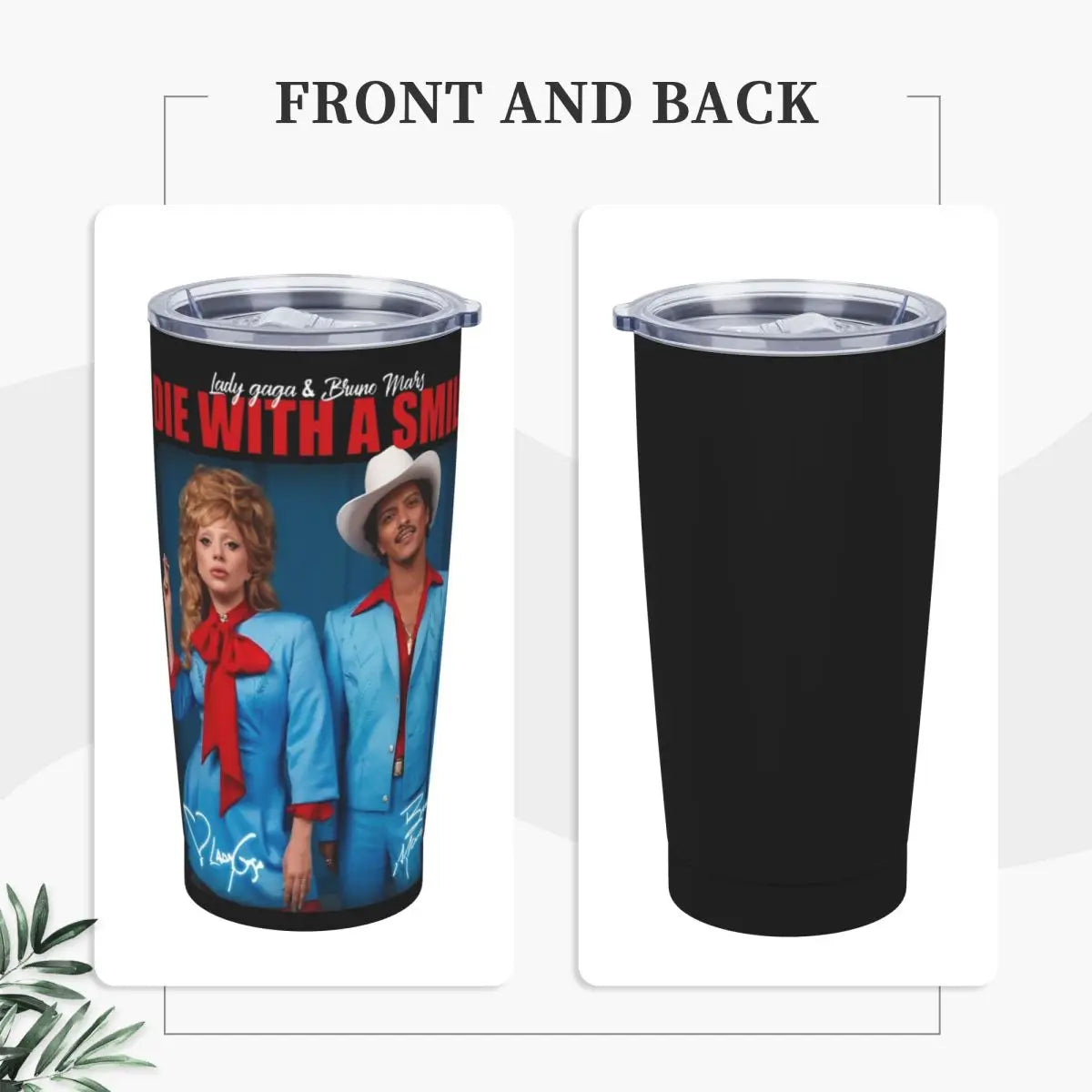 Lady Gaga insulated tumbler