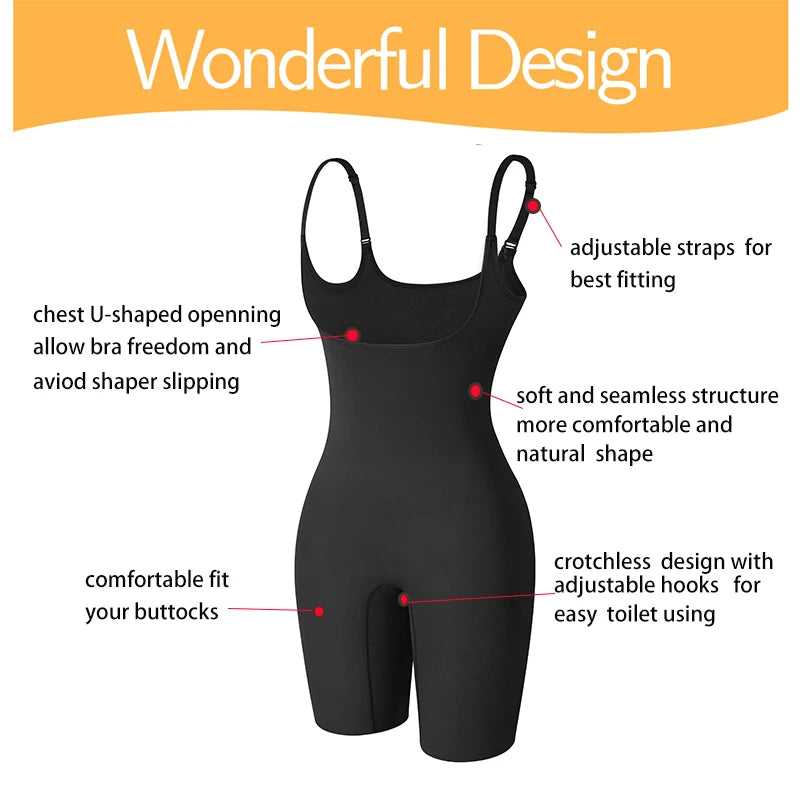 Shapewear Bodysuit for Women Tummy