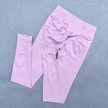 Low Ribbed Waistband Sports Tights