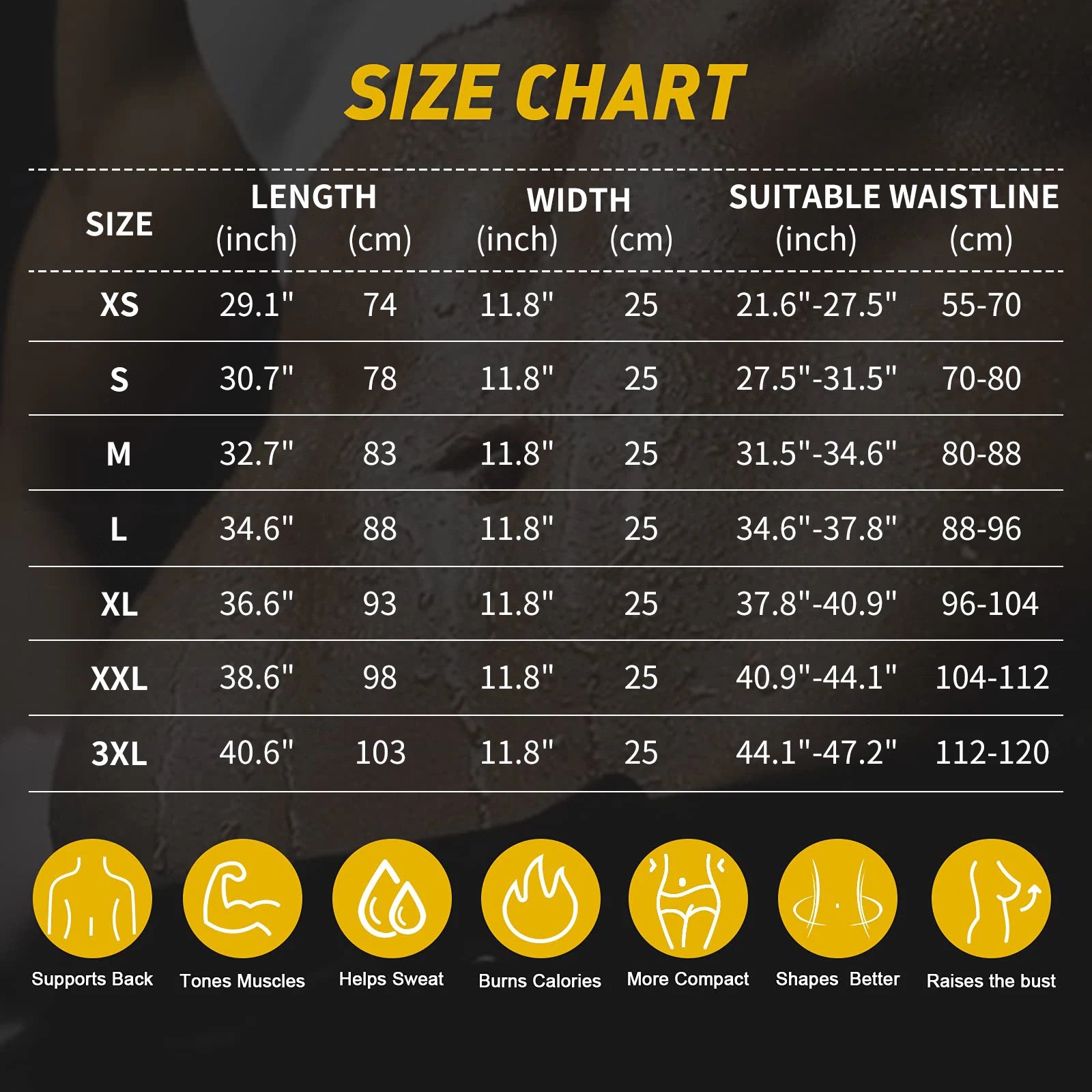 Heavy-Duty Slimming Waist Trainer