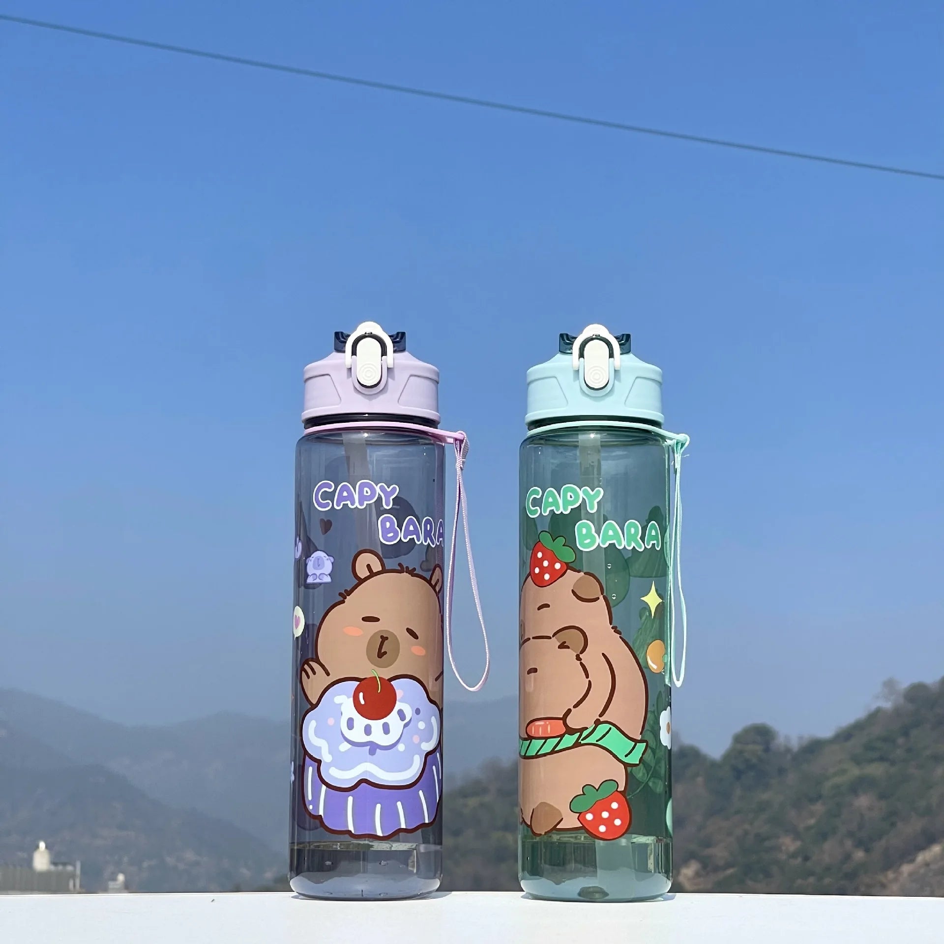 Capybara Cartoon Tumbler