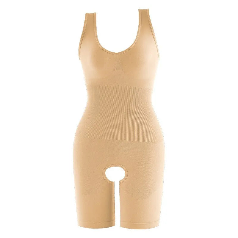 Open-Bust Postpartum Body Shaper (Plus Size)