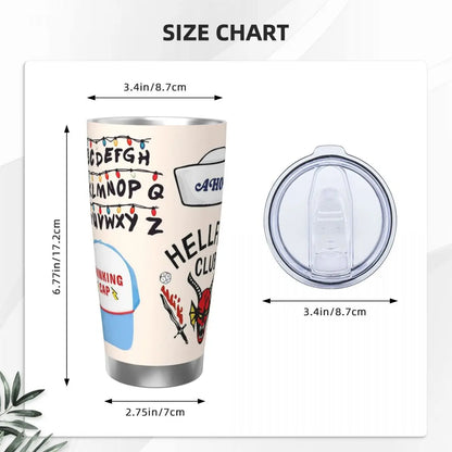 Stranger Sticker Stainless Steel