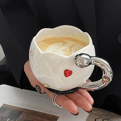 Tulip Shape Coffee Mug
