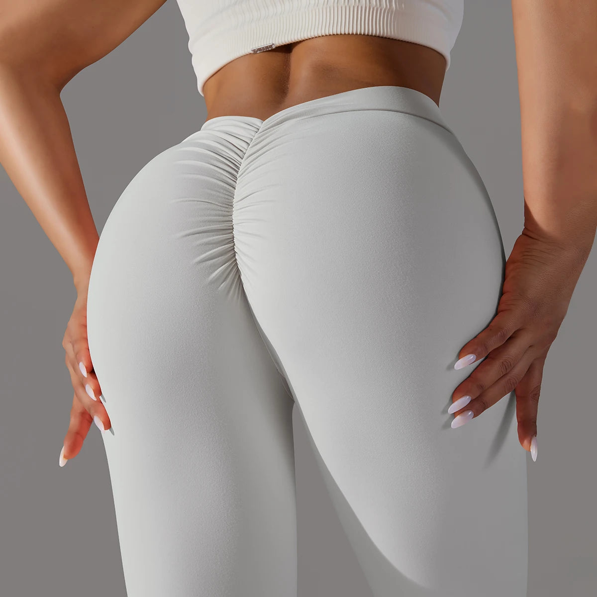Yoga Leggings Back V Butt Sexy Leggings Women Yoga Pants Fitness Workout Gym Running Leggings High Waist Active Wear Tight Pants