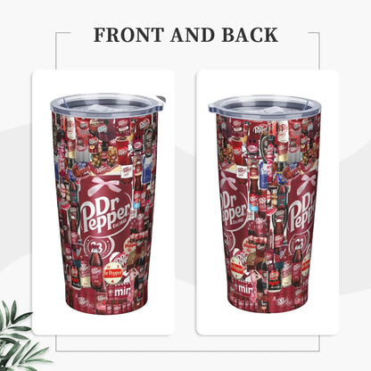 Dr Pepper insulated tumbler