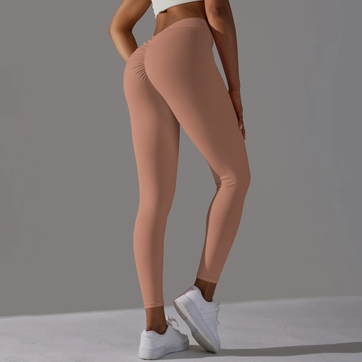 Yoga Leggings Back V Butt Sexy Leggings Women Yoga Pants Fitness Workout Gym Running Leggings High Waist Active Wear Tight Pants