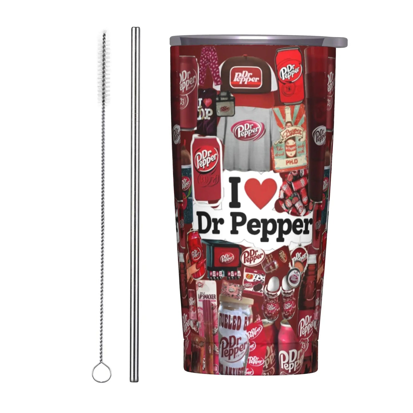 Dr Pepper insulated tumbler