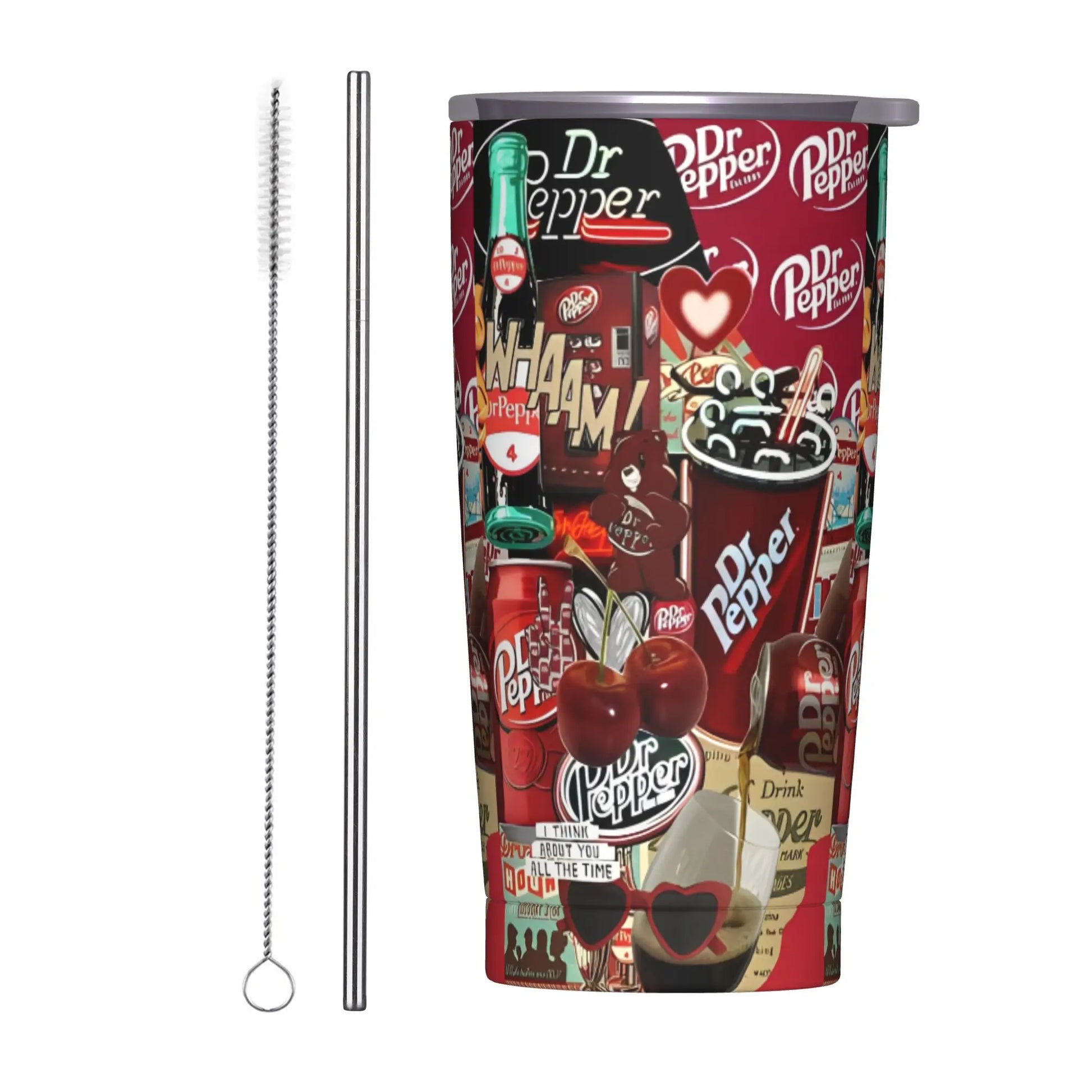 Dr Pepper insulated tumbler