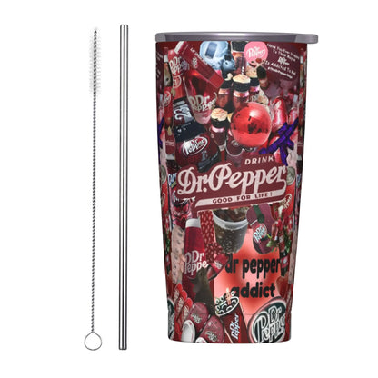 Dr Pepper insulated tumbler