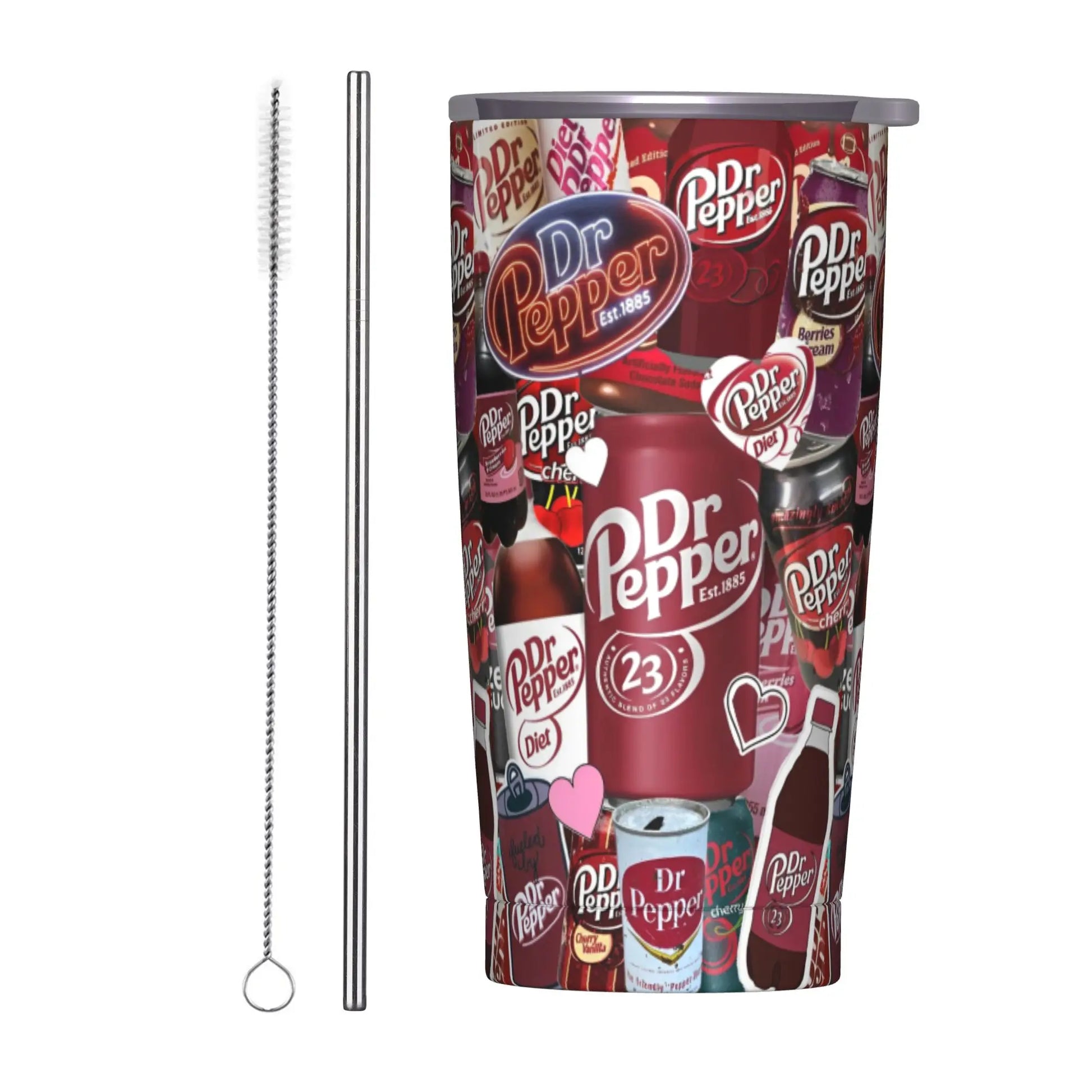 Dr Pepper insulated tumbler