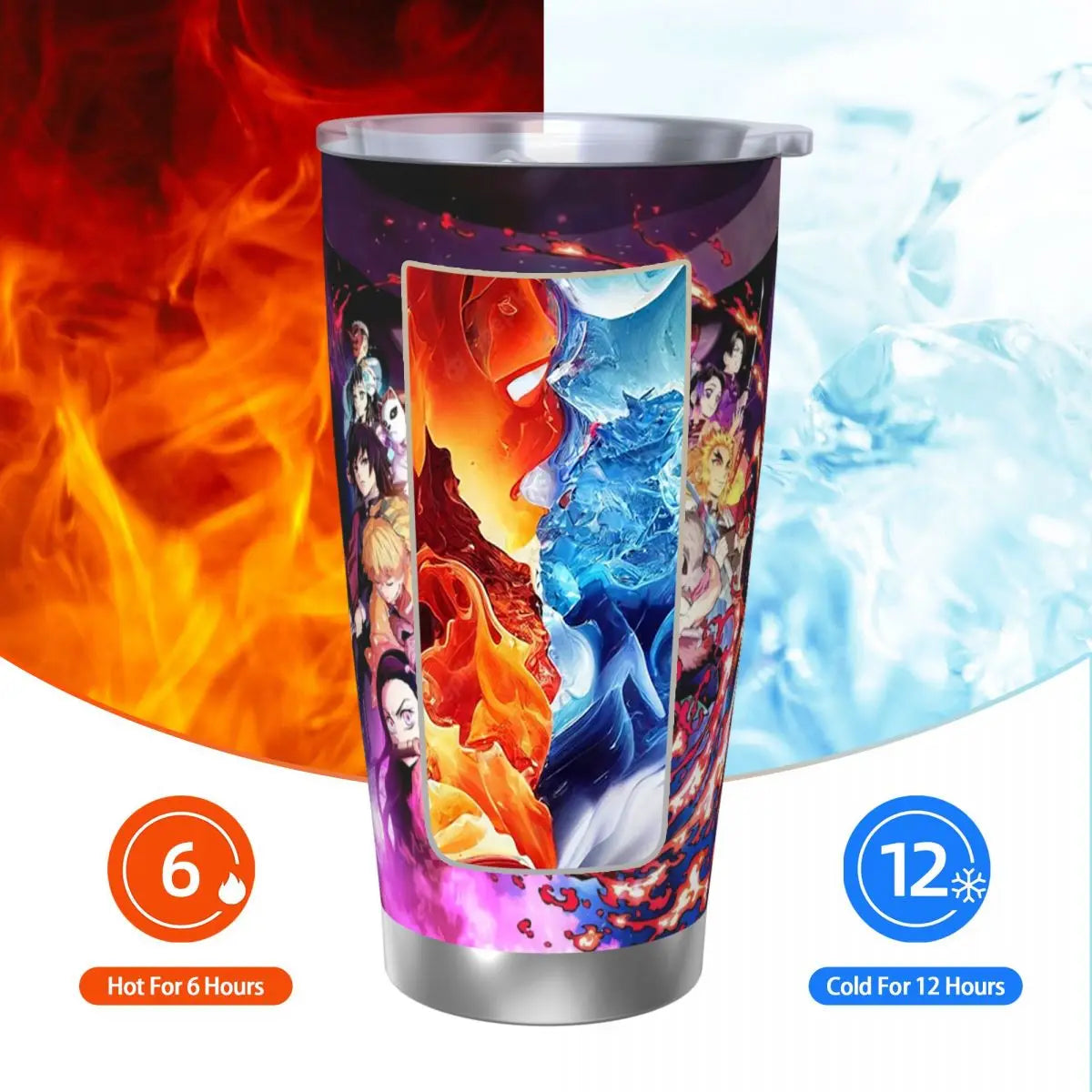 Demon Slayer stainless steel tumbler