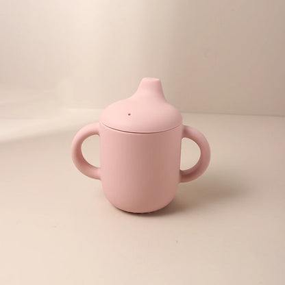 180ML Baby Silicone Sippy Cup