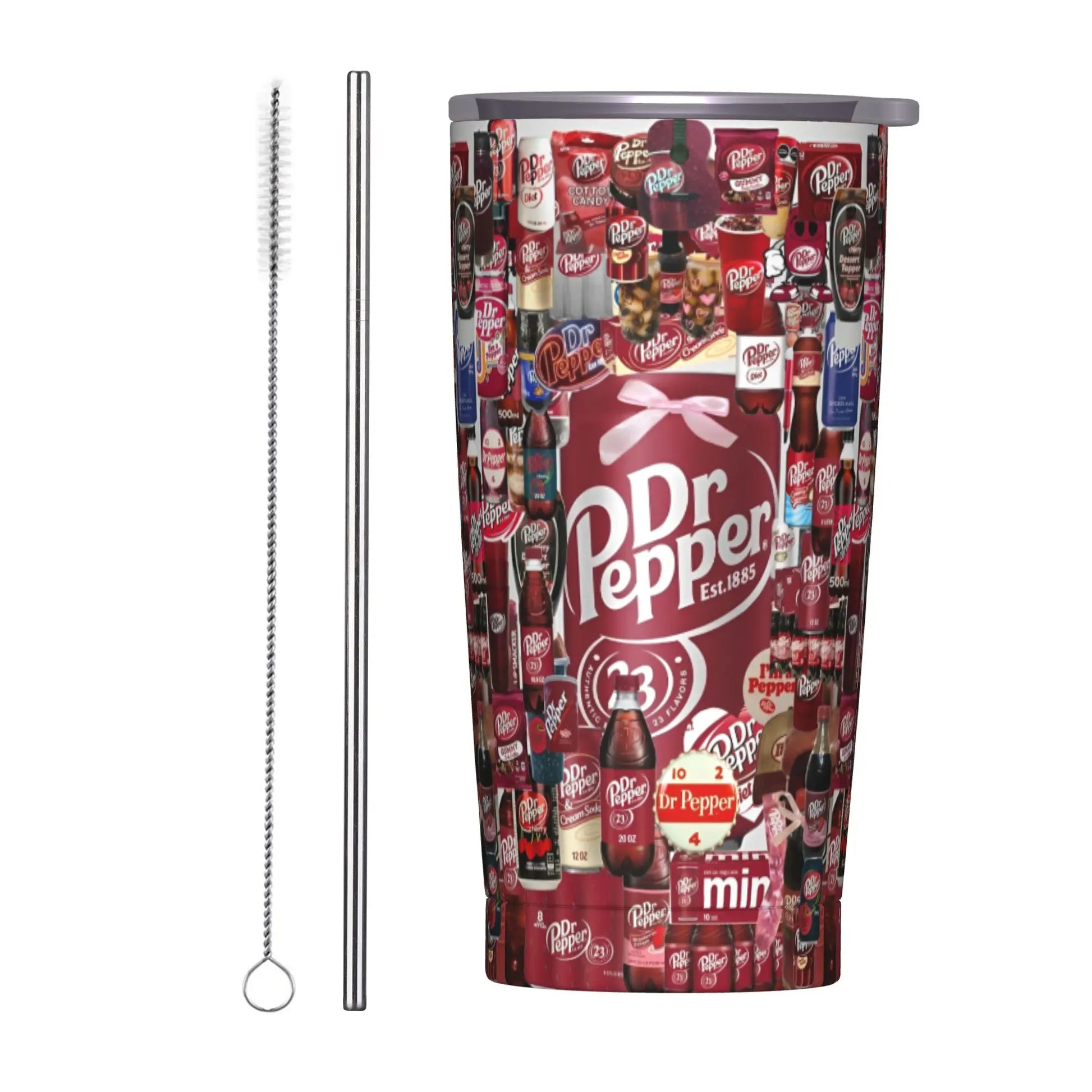 Dr Pepper insulated tumbler