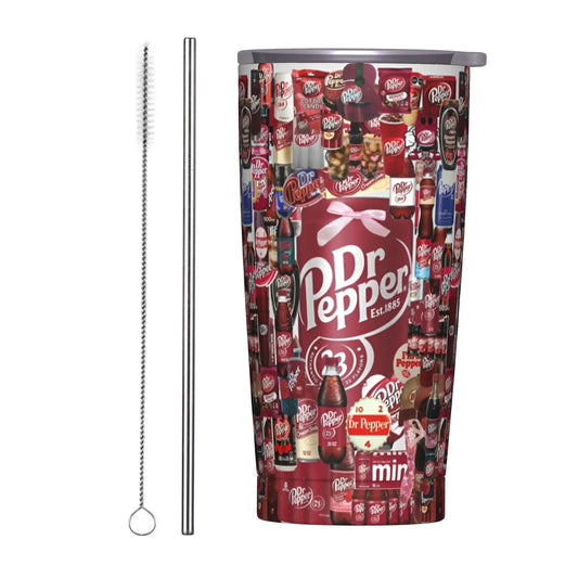 Dr Pepper insulated tumbler