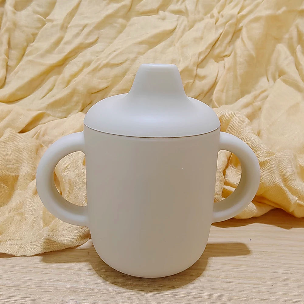 180ML Baby Silicone Sippy Cup