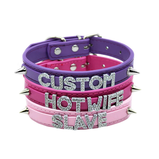 customized rhinestone choker necklace