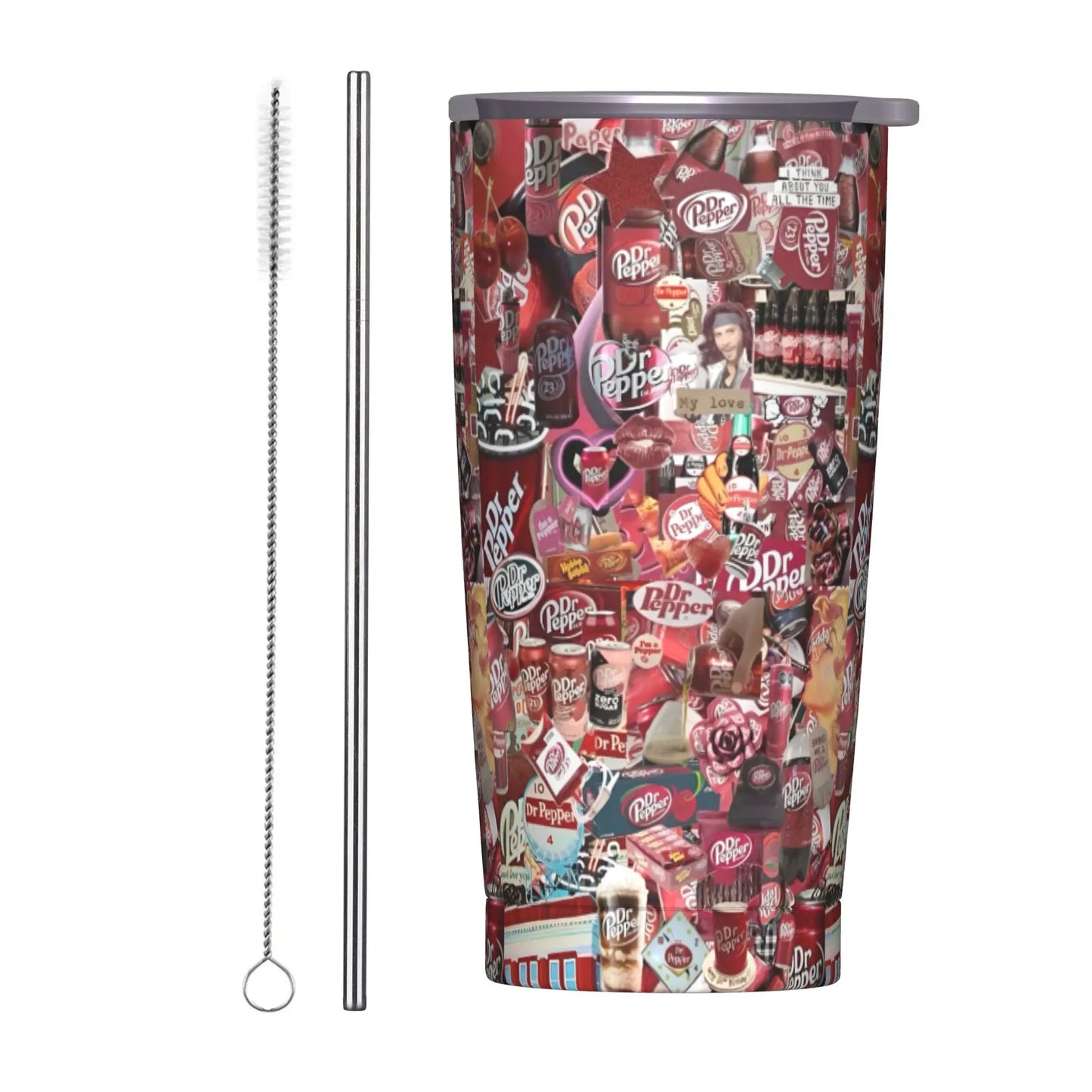 Dr Pepper insulated tumbler