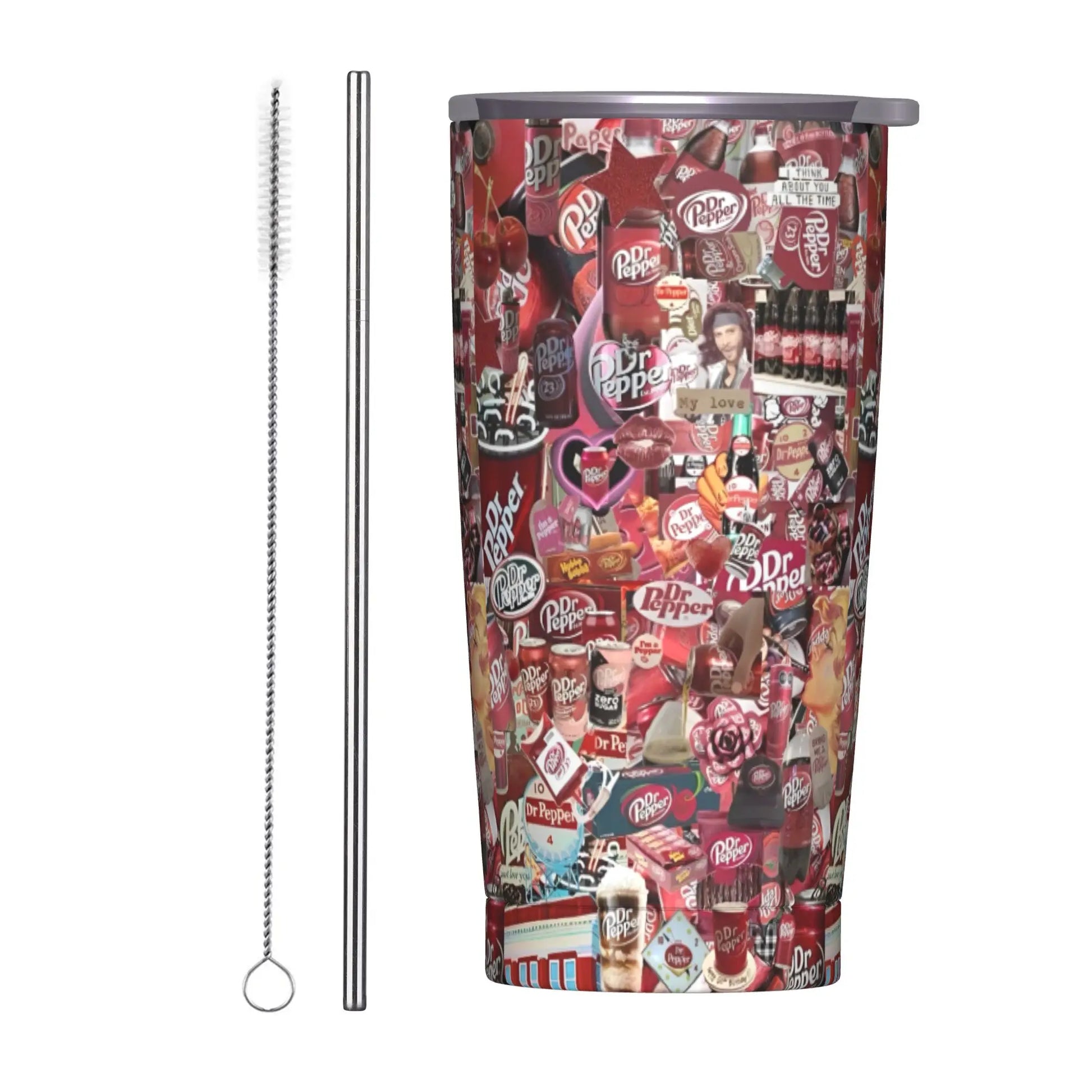Dr Pepper insulated tumbler
