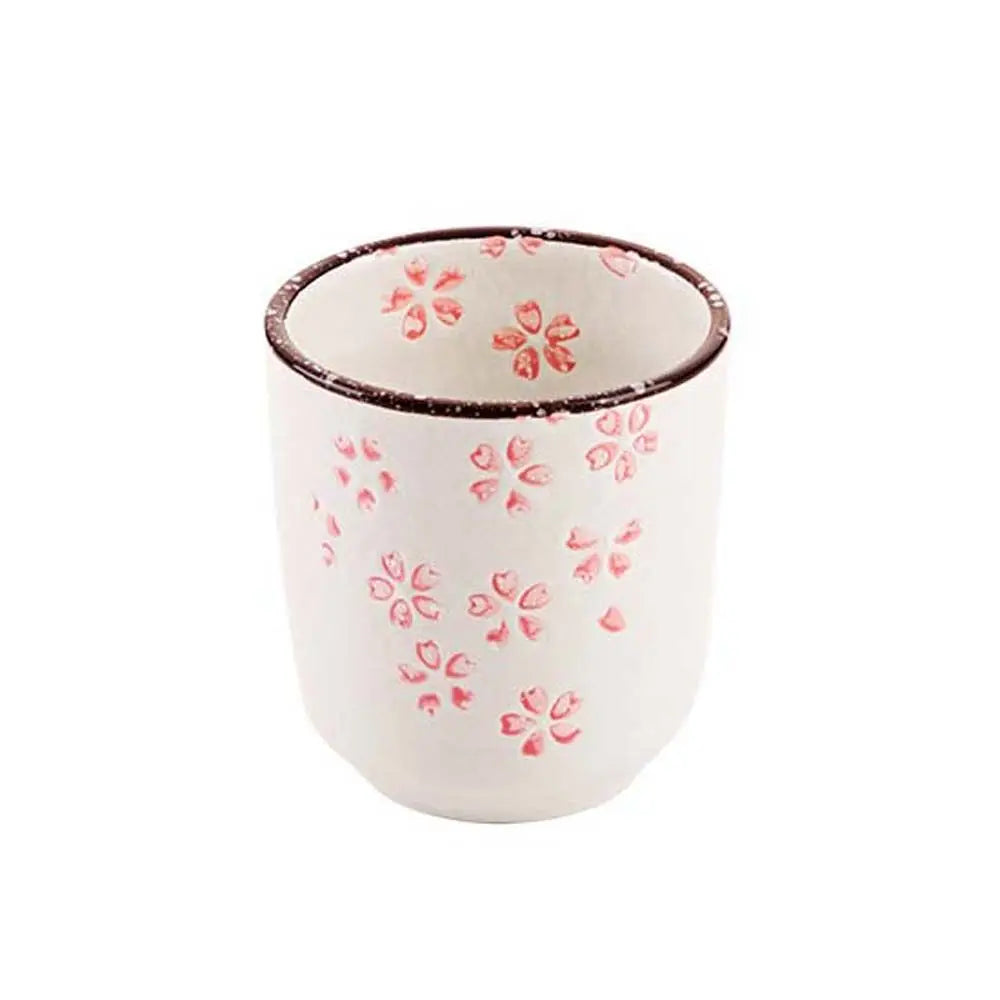 Pink Japanese Style Vintage Sakura Tea Cup