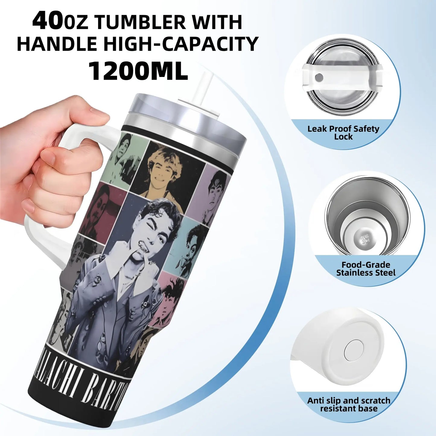 Malachi Barton stainless steel tumbler