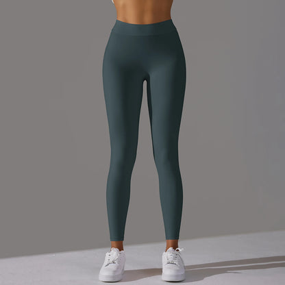 Yoga Leggings Back V Butt Sexy Leggings Women Yoga Pants Fitness Workout Gym Running Leggings High Waist Active Wear Tight Pants