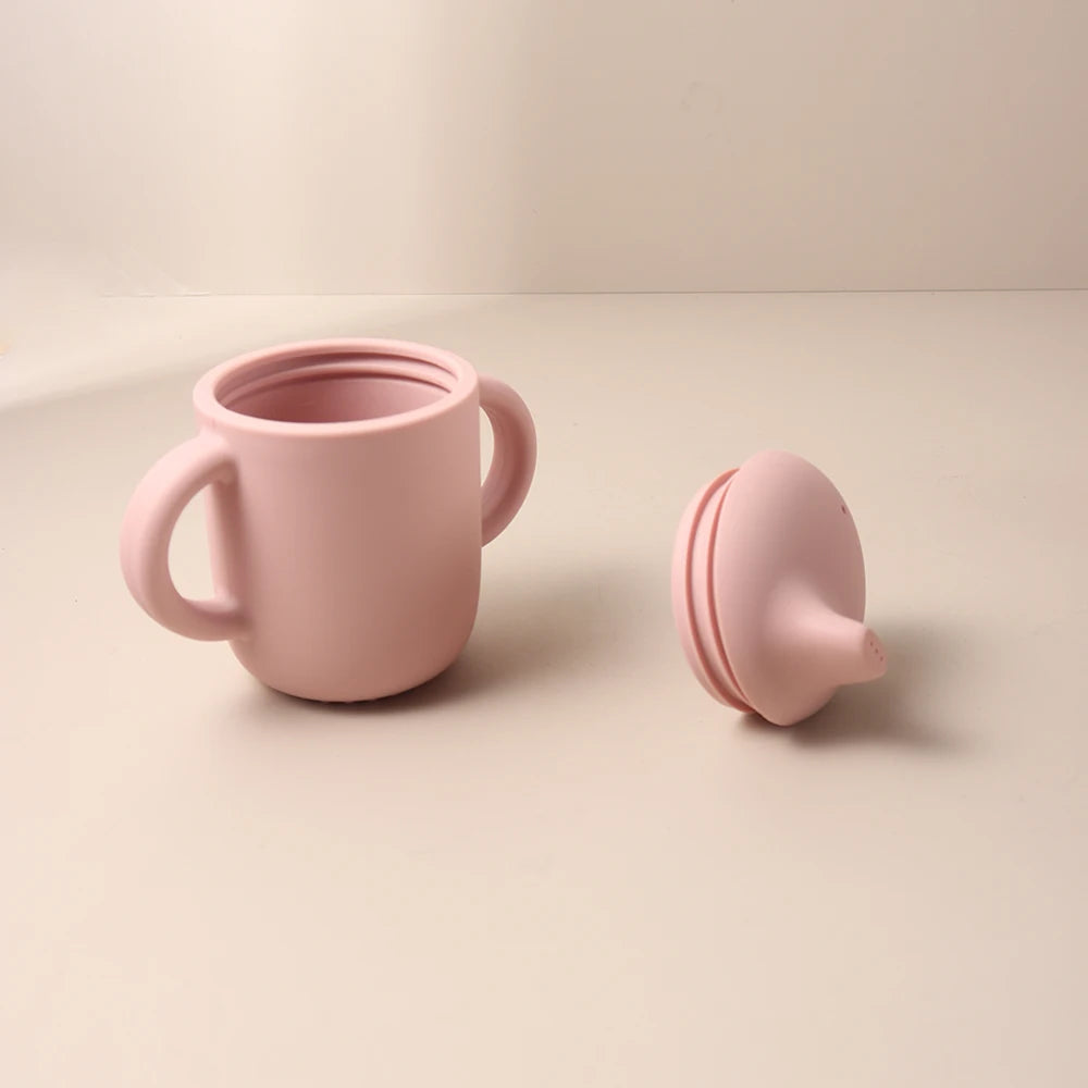 180ML Baby Silicone Sippy Cup