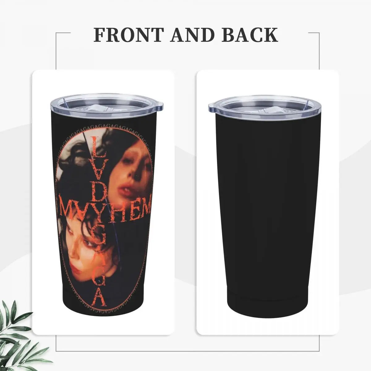 Lady Gaga insulated tumbler