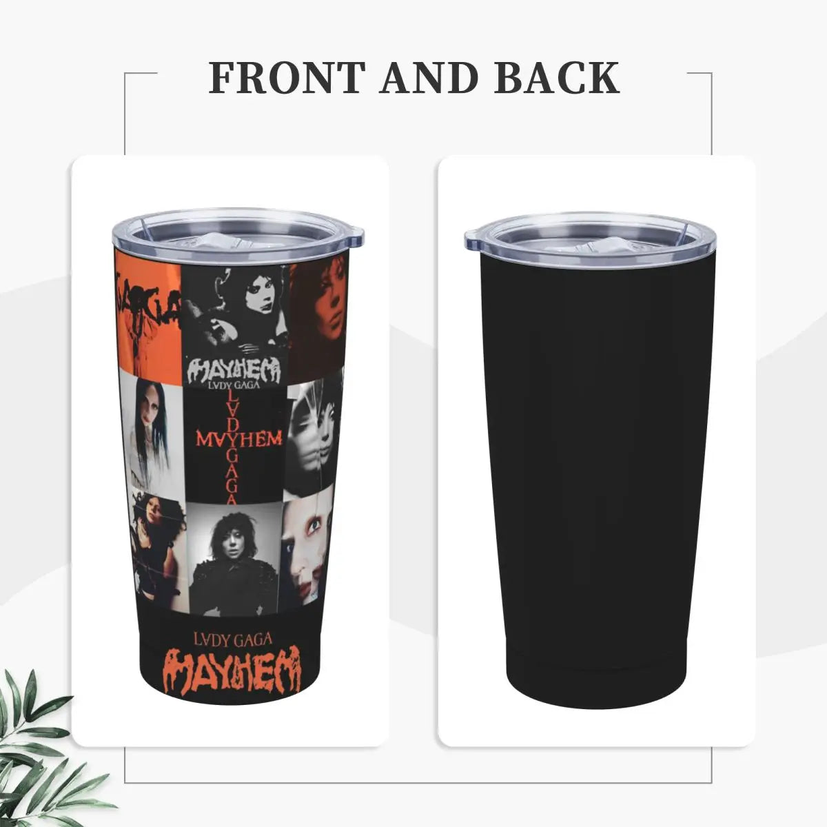 Lady Gaga insulated tumbler