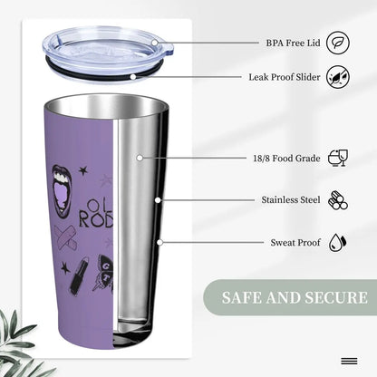 Olivia Rodrigo insulated tumbler
